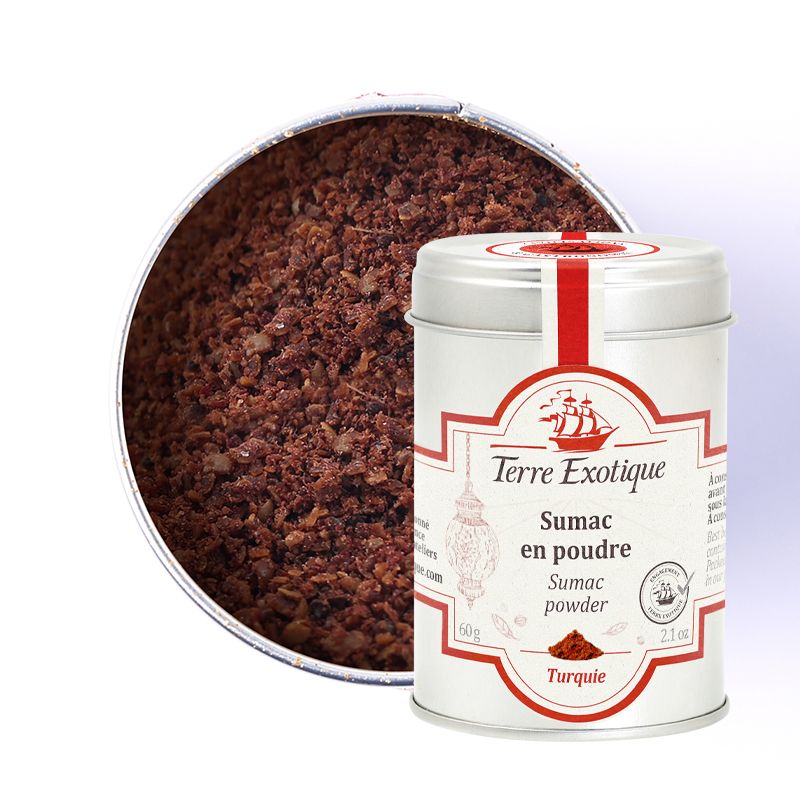 SUMAC EN POUDRE 60G - SUMAC POWDER 60G