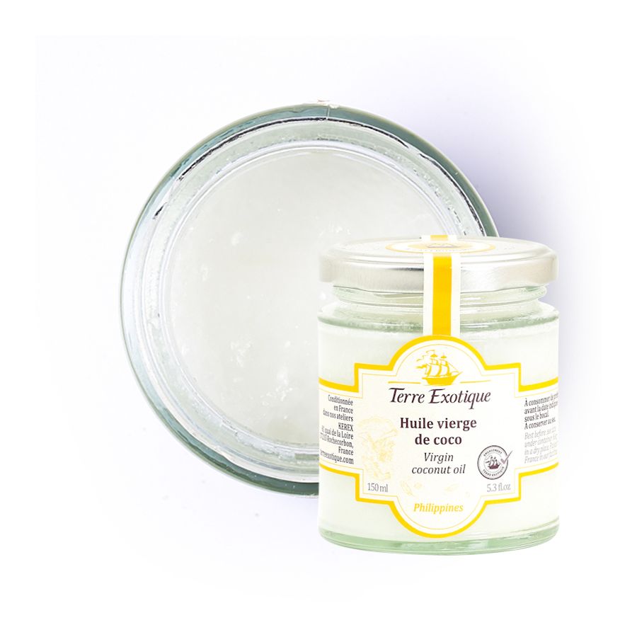 HUILE VIERGE DE COCO 0.15L - VIRGIN COCONUT OIL 0.15L