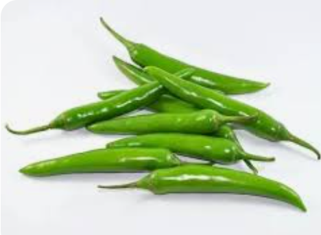 PEPPERS CHILI GREEN - KG PIMENT VERT - KG
