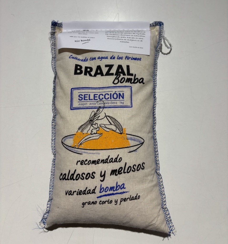 BOMBA RICE 1KG - RIZ BOMBA 1KG