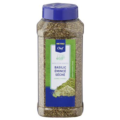 BASIL HERB METRO CHEF - 200G BASILIC ENTIER METRO CHEF - 200G