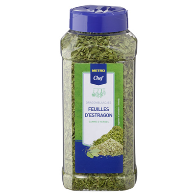 TARRAGON DRY GROUND - 80G ESTRAGON EN FEUILLE METRO CHEF - 80G
