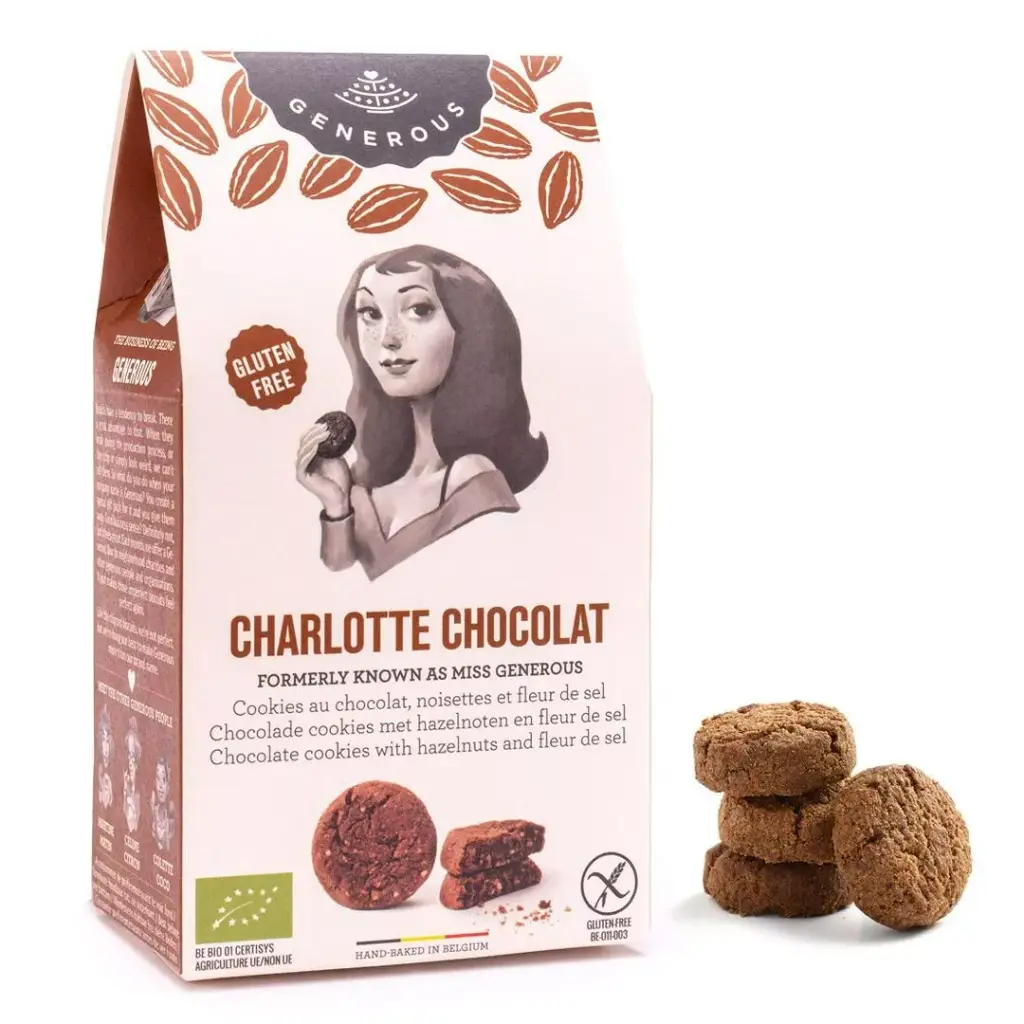 GLUTEN FREE COOKIES "CHARLOTTE CHOCOLAT" 100X7.5G - BISCUITS SANS GLUTEN "CHARLOTTE CHOCOLAT" 100X7.5G