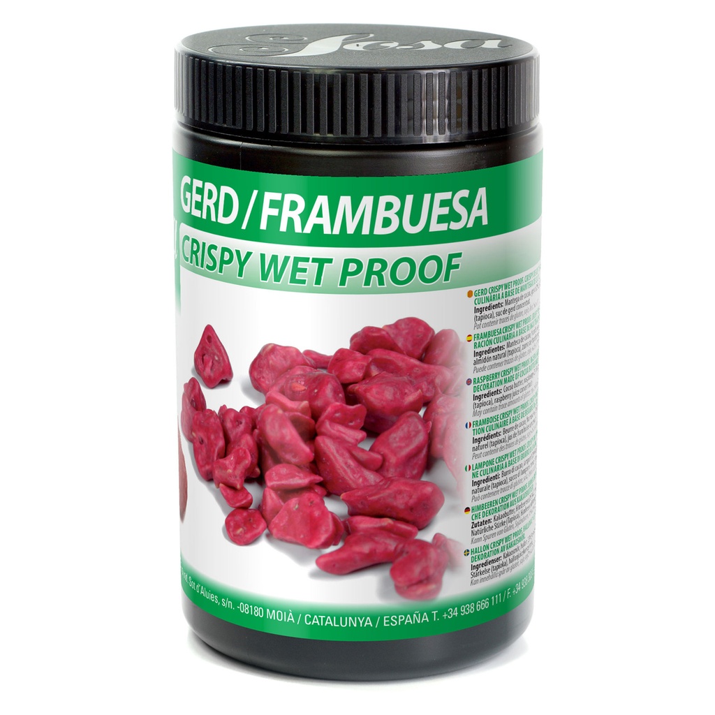 RASPBERRY CRISPY WET-PROOF 200G