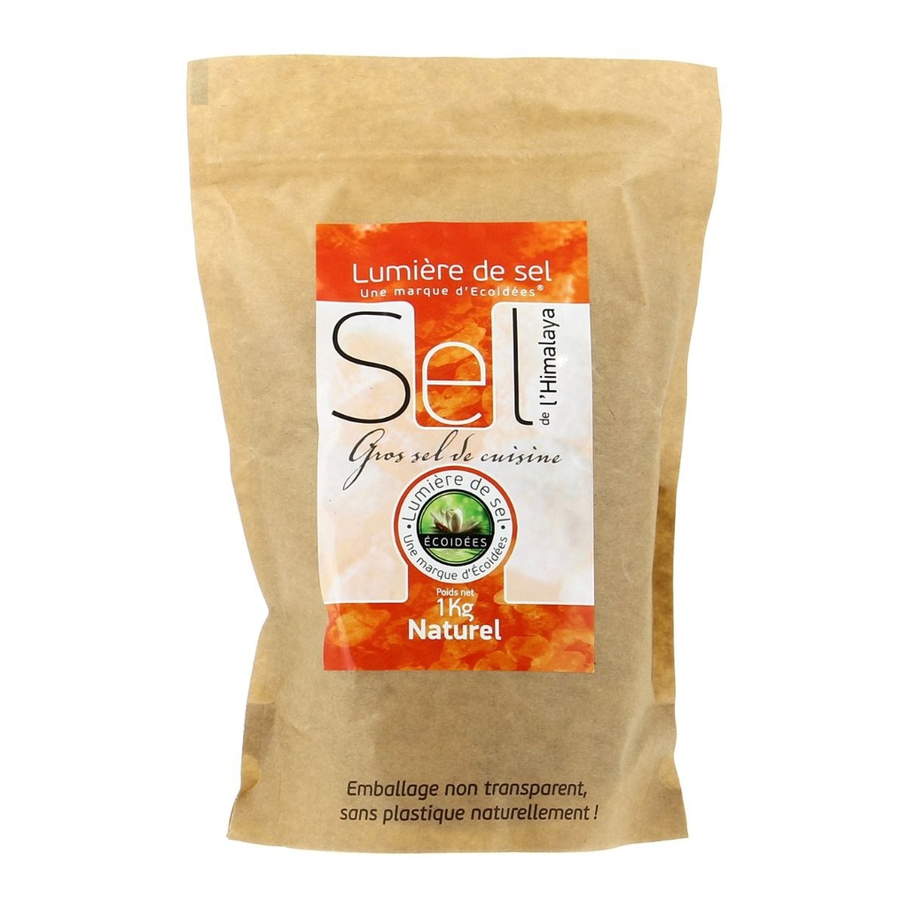 HIMALAYA PINK ROCK SALT - 1KG SEL D'HIMALAYA ROSE - 1KG 