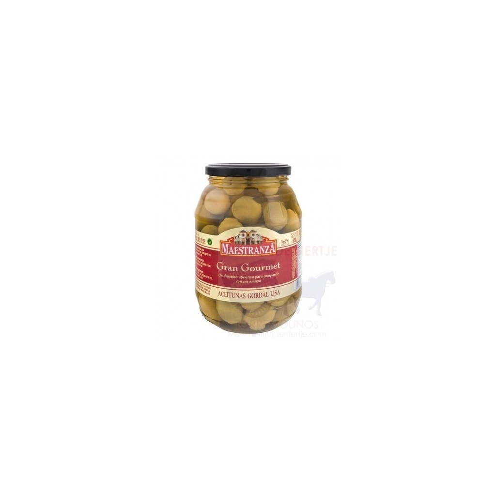 GORDAL MAESTRANZA OLIVES 600 G -OLIVES GORDAL MAESTRANZA 600 G