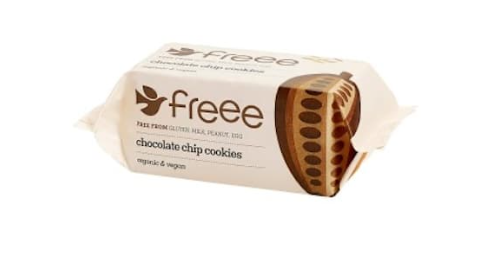 FREEE GLUTEN FREE ORGANIC CHOCOLATE CHIP COOKIES 180G -FREEE COOKIES AUX PÉPITES DE CHOCOLAT BIO SANS GLUTEN 180G