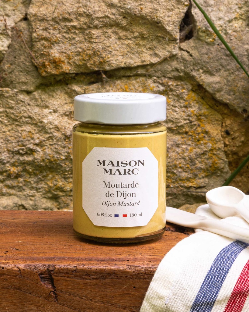DIJON MUSTARD 180G - MOUTARDE DE DIJON 180G
