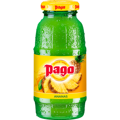 PAGO PINEAPPLE JUCE 20CLX12 - PAGO NECTAR D'ANANAS 20CLX12