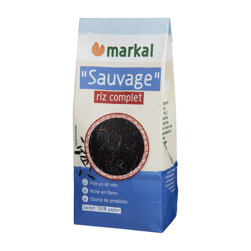 WILD RICE 300G - RIZ SAUVAGE 300G