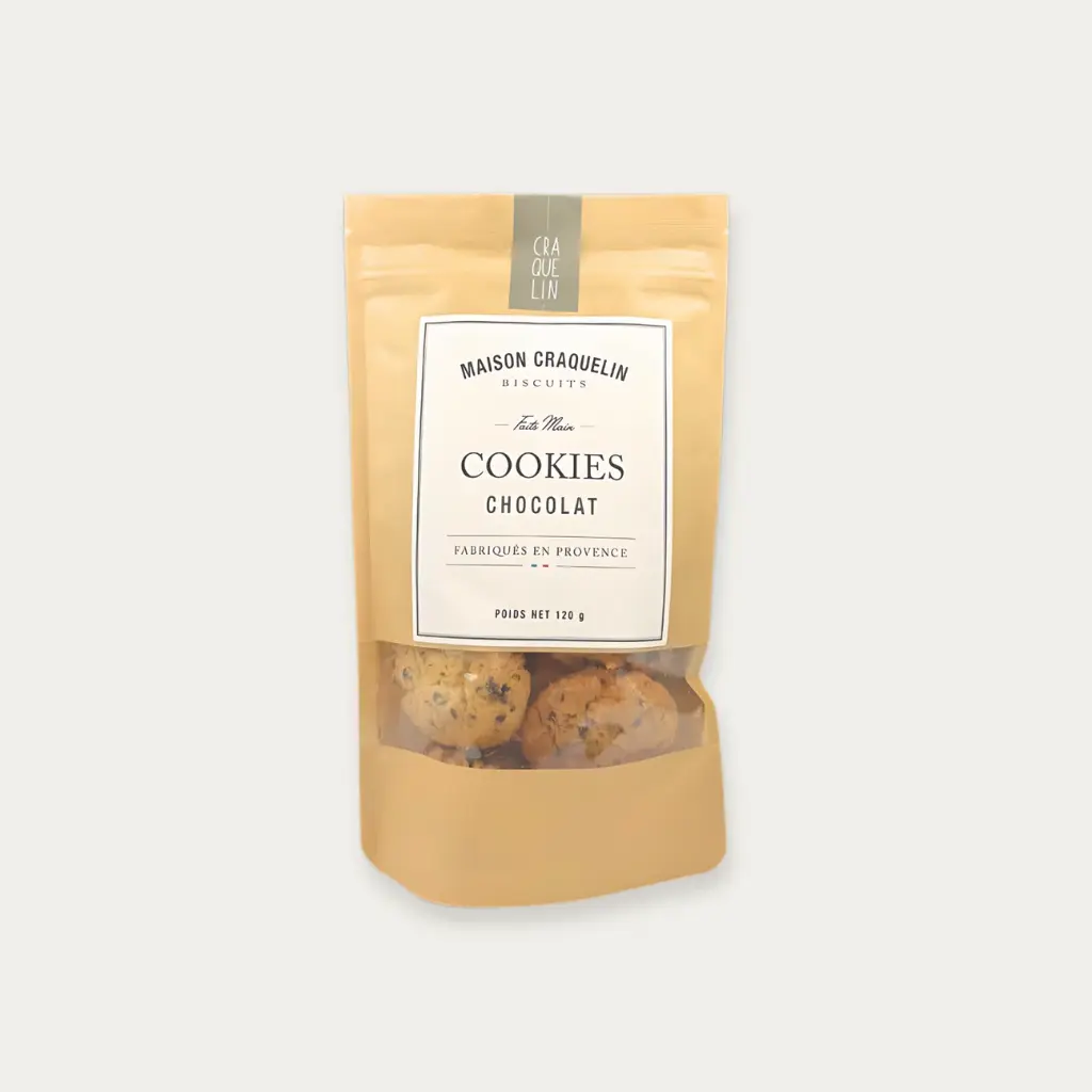 CHOCOLATE COOKIES-120GR COOKIES CHOCOLAT-120GR