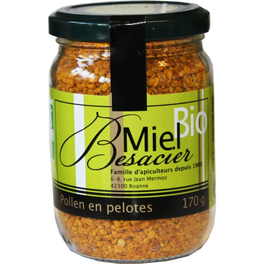 BEE POLLEN - 170 G -POLLEN EN PELOTES BIO