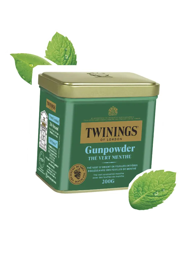 TWINNINGS MOROCCAN MINT GREEN TEA 20 BAGS - TWINNINGS THÉ VERT MENTHE À LA MAROCAINE 20 SACHETS