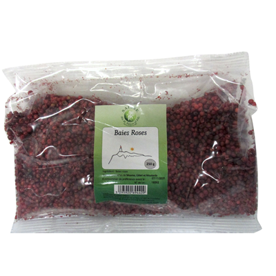 PINK PEPPERCORNS -250G BAIES ROSES - 250G