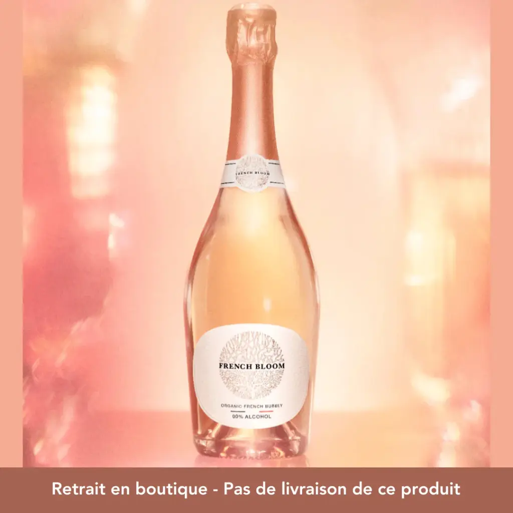 FRENCH BLOOM CHAMPAGNE SANS ALCOOL - 75CL ROSE