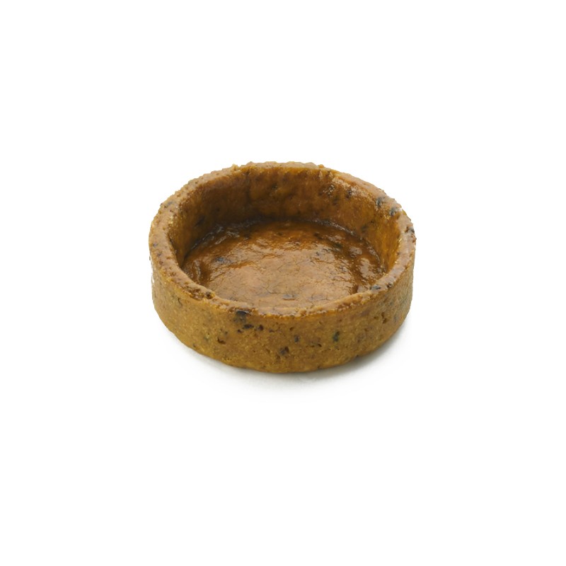 FONDS DE TARTE MINI RONDS SALES BASILIC BEURRE AOP 