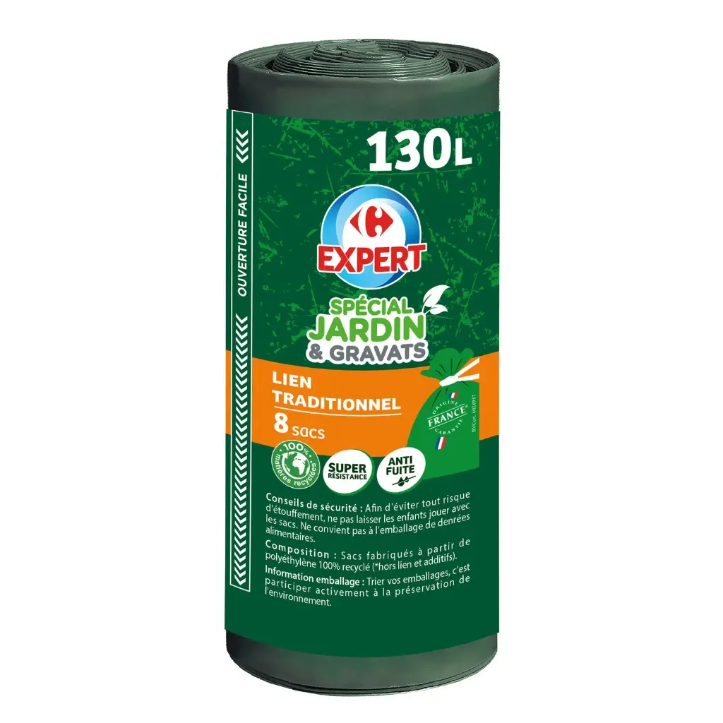 BIN BAGS - 130L X 30