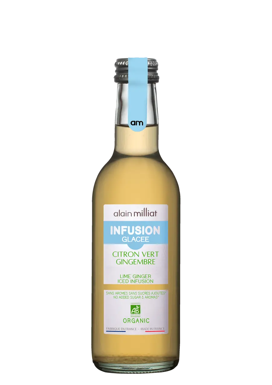  GIMGEMBRE LIME INFUSION 33CL - INFUSION CITRON VERT GIMGEMBRE 33CL