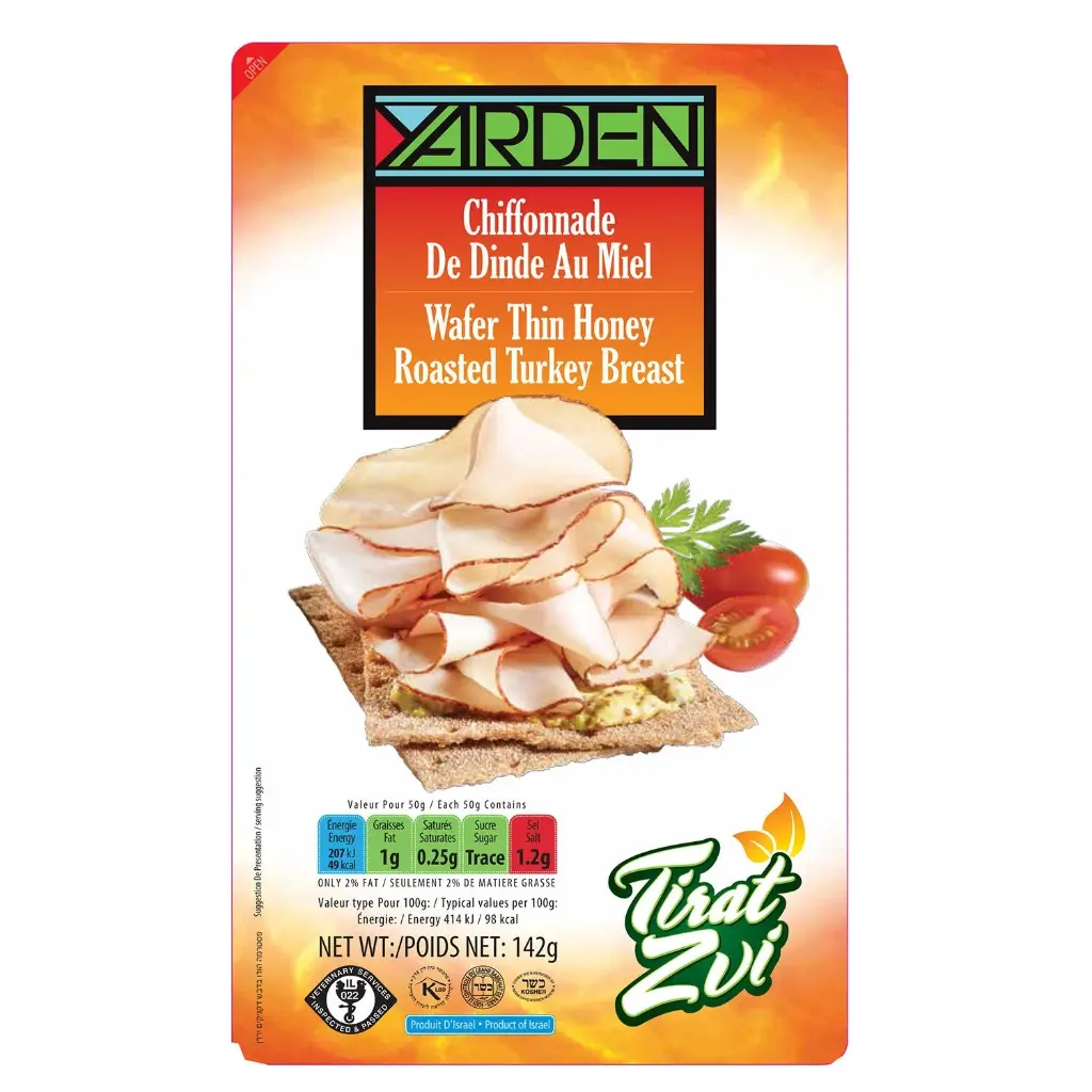 YARDEN CHIFFONNADE DE DINDE - SLICED TURKEY