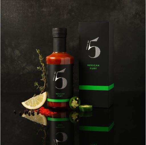 MEXICAN FURY SAUCE - 200ML CHILLI NO.5 SAUCE MEXIACN FURY- 200ML CHILLI NO.5