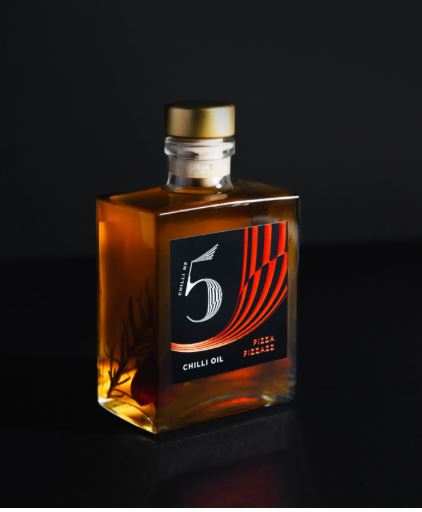 CHILLI OIL  - 200ML CHILLI NO.5  HUILE DE PIMENT - 200ML CHILLI NO.5