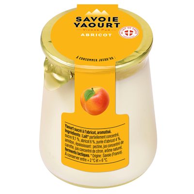 YAOURT BRASSE ABRICOT 125GR - YOGHURT APRICOT