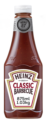 BBQ SAUCE HEINZ 875ML