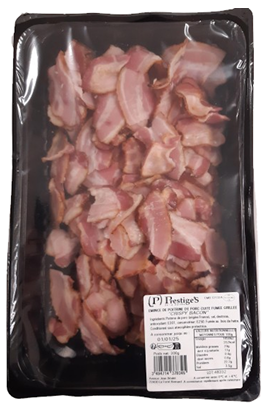 BACON SMOKED SLICED POITRINE FUMEE TRANCHE