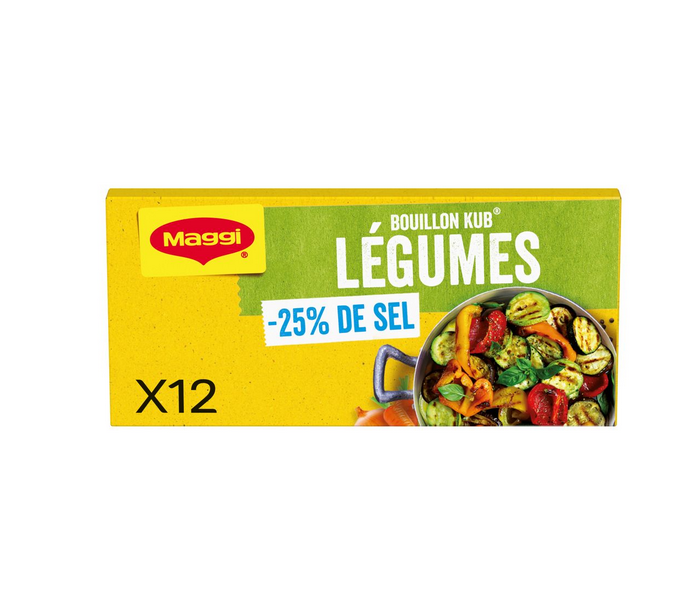 BOUILLON LEGUMES - BOUILLON VEGETABLES X12