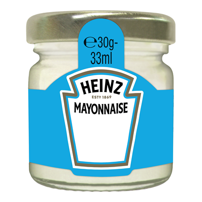MINI MAYONNAISE HEINZ 33MLX80