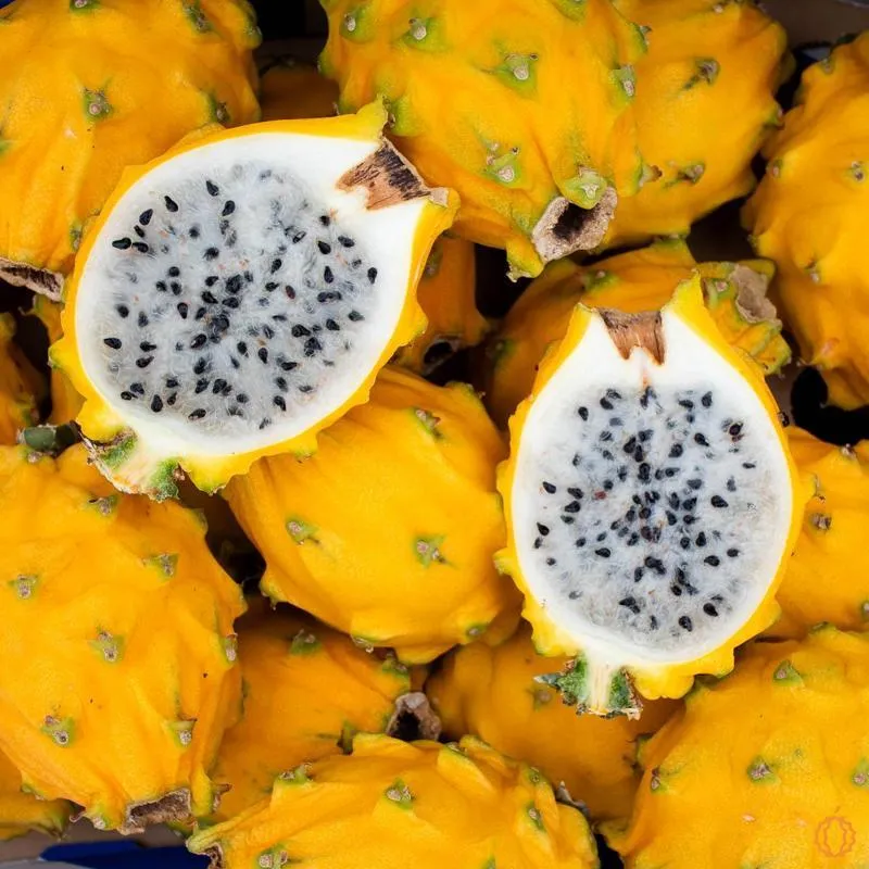 DRAGON FRUIT YELLOW- KG PITAYA JAUNE- KG