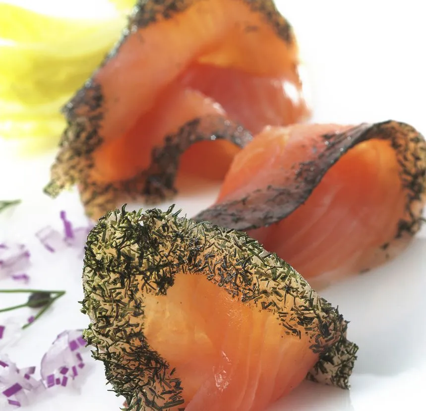 SLICED GRAVLAX SALMON FILLET, 0.9/1.4KG - 1.15 KG FILET DE SAUMON GRAVLAX TRANCHÉ 0.9/1.4 KG - 1.15 KG