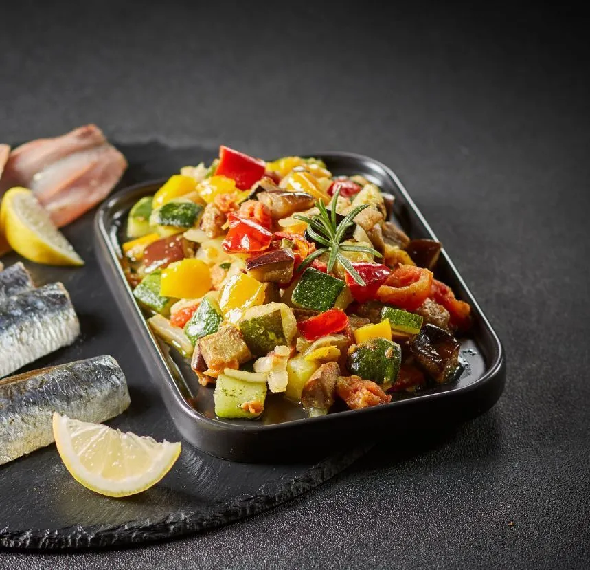 GRILLED SOUTHERN VEGETABLES - 2.5KG POÊLÉE DEL SOL AUX LÉGUMES GRILLÉS - 2.5KG 