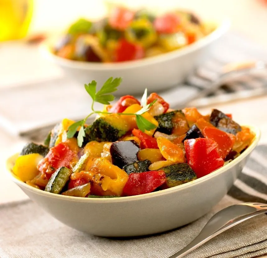 RATATOUILLE COOKED IN OLIVE OIL - 2.5 KG RATATOUILLE CUISINÉE À L'HUILE D'OLIVE - 2.5 KG