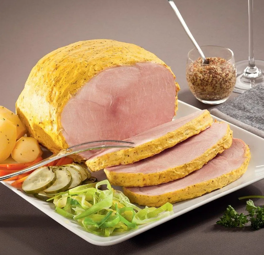 DEVILLED MUSTARD ROASTED PORK PALETTE - 3KG PALETTE DE PORC À LA DIABLE - 3KG