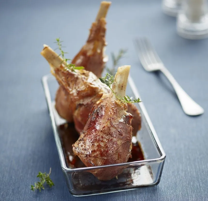 COOKED CONFIT TURKEY HAM, 170/270G - 1.6 KG JAMBONNETTE DE DINDE CONFITE 170/270 G - 1.6 KG