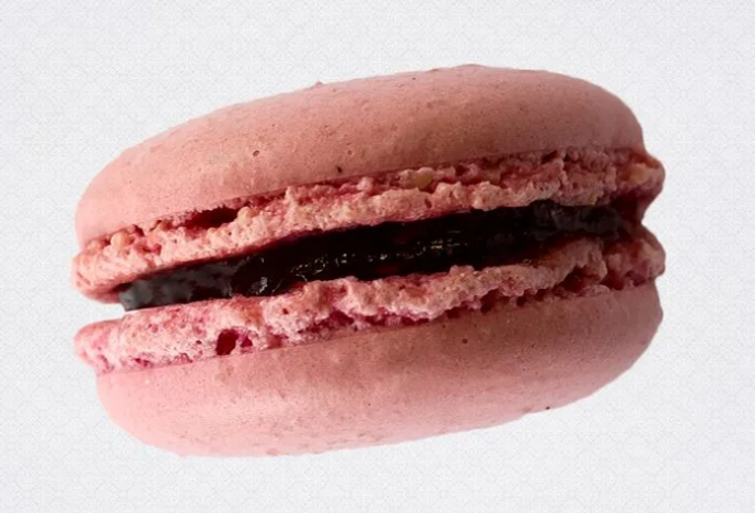 RASPBERRY MACARON-14GX35PCS MACARON À LA FRAMBOISE-14GX35PCS