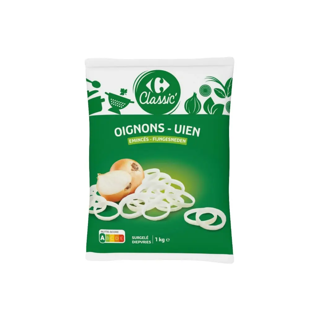 FROZEN ONIONS RING - KG ANNEAU D'OIGNONS SURGES - KG