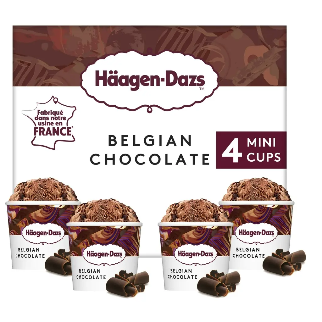 HAAGEN DAZS BELGIAN CHOCOLATE-500ML HAAGEN DAZS BELGIAN CHOCOLATE-500ML