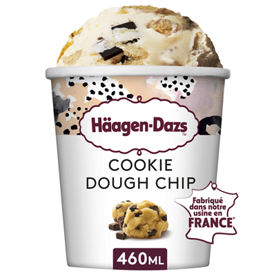 HAAGEN DAZS COOKIE DOUGH CHIP 500ML HAAGEN DAZS COOKIE DOUGH CHIP, 500ML
