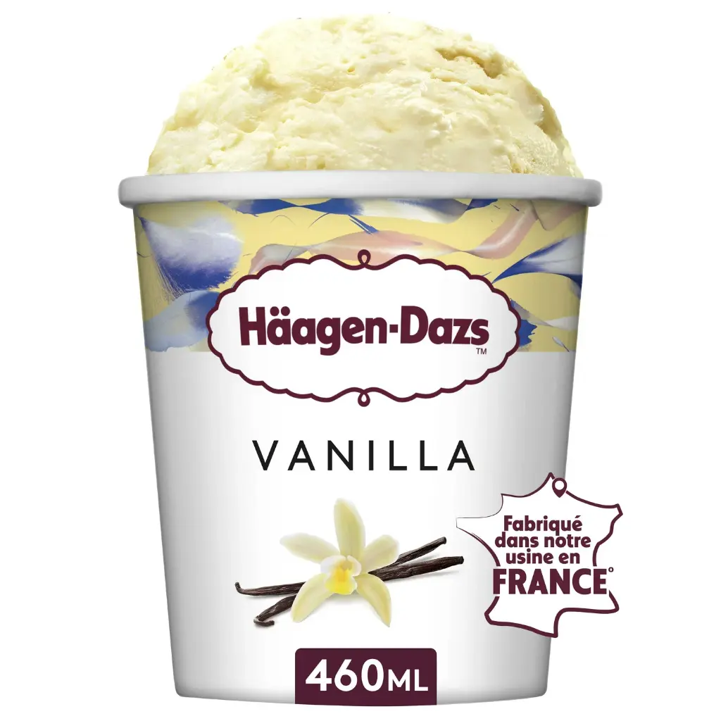 HAAGEN DAZS VANILLA 500ML HAAGEN DAZS VANILLA, 500ML