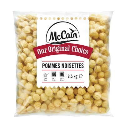HAZELNUT POTATOES MC CAIN - 2.5KG POMME NOISETTES MC CAIN - 2.5KG