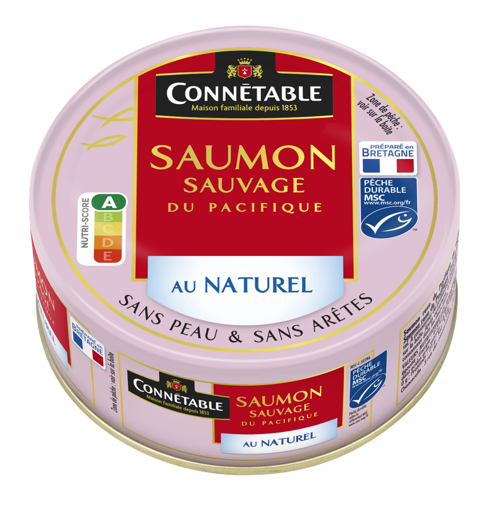 WILD SALMON TINS SAUMON SAUVAGE BOITE
