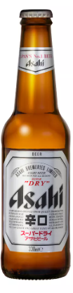 BEER ASAHI X BOTTLE 33CL  - BIERE ASAHI X BOUTEILLE 33CL