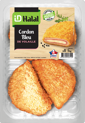 CORDON BLEU TURKEY 1 KG -CORDON BLEU DINDE 1 KG