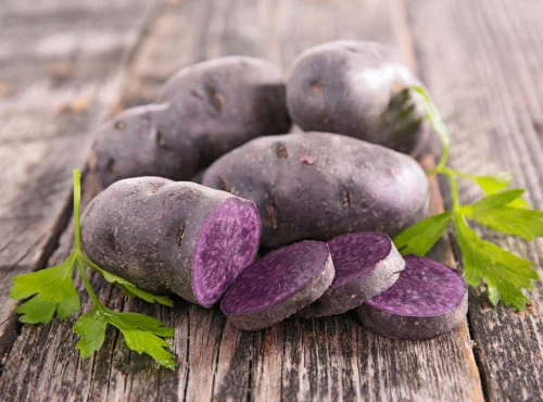 POTATOS SWEET PURPLE - KG POMME DE TERRE VIOLETTE - KG