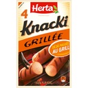 GRILLED KNACKI SAUSAGE 4PC -KNACKI GRILLÉE  4PC