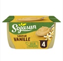 SOYA YOGHURT SOJASUN FRUIT - 4 X 100G YAOURT SOJA SOJASUN FRUIT 4X100G
