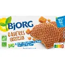 STROOPWAFELS CARAMEL ORGANIC BJORG - BAG GAUFRE CARAMEL BIO BJORG