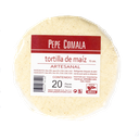 TORTILLAS CORN PEPE COM. 15CMX20PC TORTILLAS MAÃS PEPE COM. 15CMX20PC